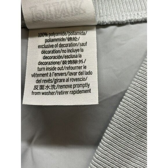 Pink Victoria Secret Light Gray Zip Up Jacket Windbreaker Light Weight Womens S - Picture 7 of 10